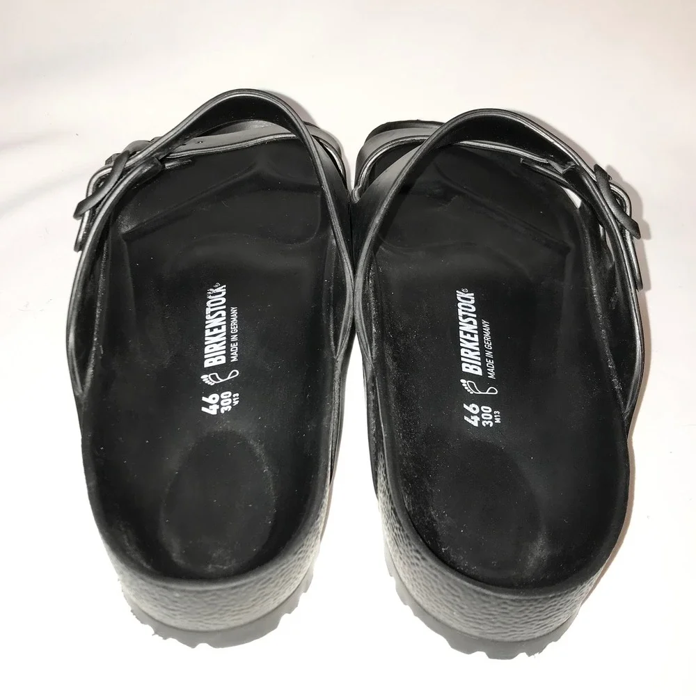 Birkenstock Arizona EVA Black Sandals Mens 13 Womens 15 Slides